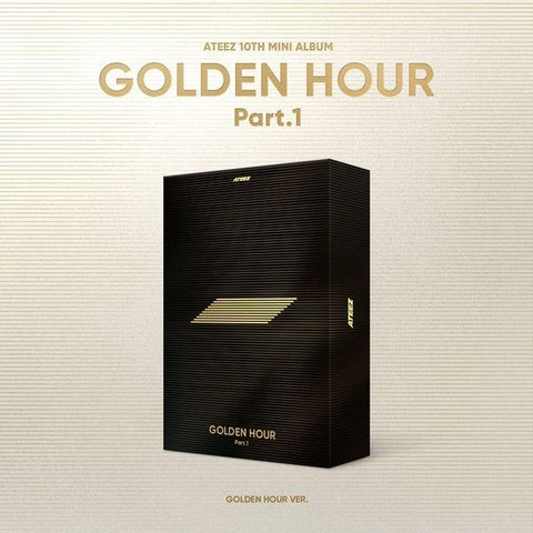 ATEEZ 10th Mini Album - GOLDEN HOUR : Part.1 + POB WITHMUU - Pig Rabbit Shop Kpop store Spain