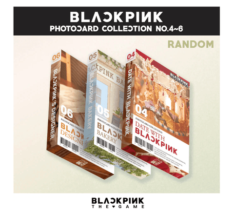 BLACKPINK - THE GAME PHOTOCARD COLLECTION 2 - Pig Rabbit Shop Kpop store Spain