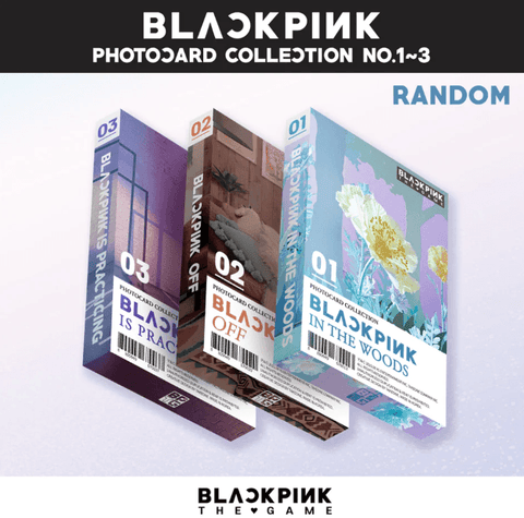 BLACKPINK - THE GAME PHOTOCARD COLLECTION - Pig Rabbit Shop Kpop store Spain