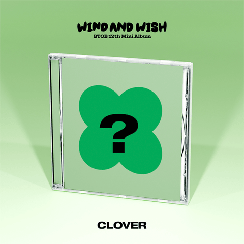 BTOB 12th Mini Album - WIND AND WISH (CLOVER Ver.) - Pig Rabbit Shop Kpop store Spain