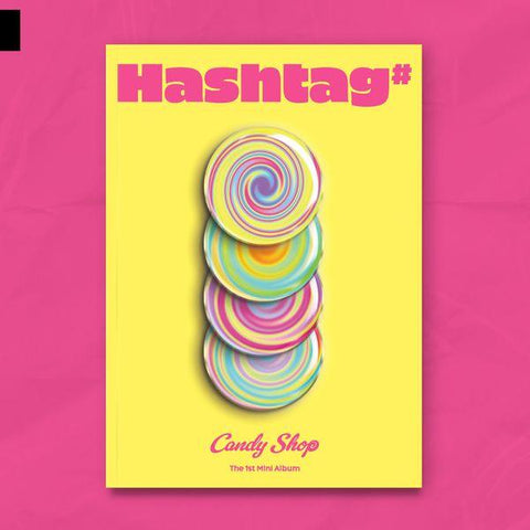 Candy Shop 1st Mini Album - Hashtag# - Pig Rabbit Shop Kpop store Spain