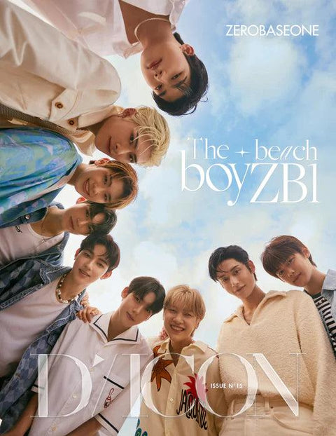 DICON VOLUME N°15 ZEROBASEONE The beach boyZB1 - Pig Rabbit Shop Kpop store Spain