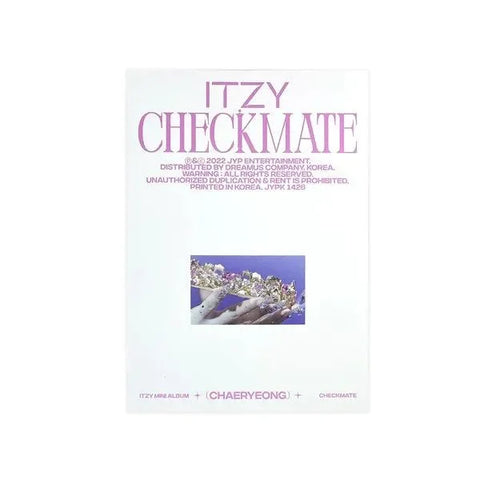 ITZY MINI ALBUM - CHECKMATE (STANDARD EDITION) - Pig Rabbit Shop Kpop store Spain