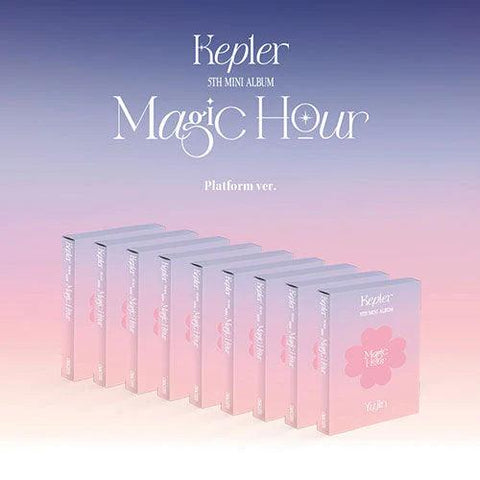 Kep1er 5th Mini Album - Magic Hour (Platform ver.) - Pig Rabbit Shop Kpop store Spain