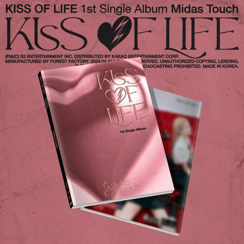 KISS OF LIFE 1st Single Album - Midas Touch (Photobook Ver.) - Pig Rabbit Shop Kpop store Spain