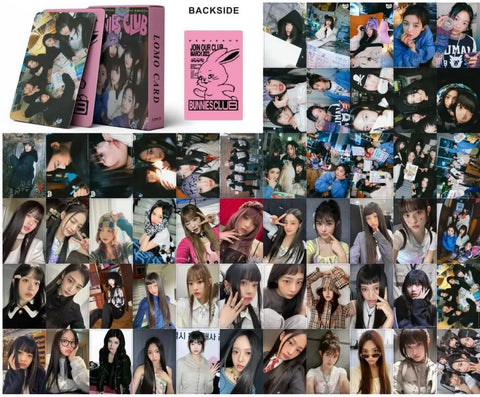 LOMOCARDS BUNNIES CLUB 2023 NEWJEANS — detalle producto K-pop
