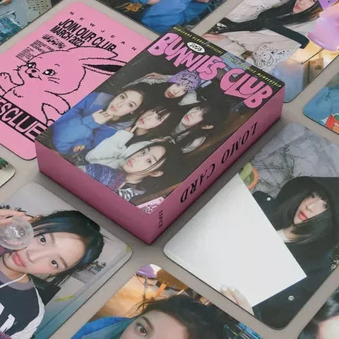 LOMOCARDS BUNNIES CLUB 2023 — merch oficial de NEWJEANS | K-pop merch España