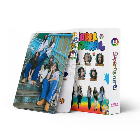 LOMOCARDS NEW JEANS SUPERNATURAL - Pig Rabbit Shop Kpop store Spain