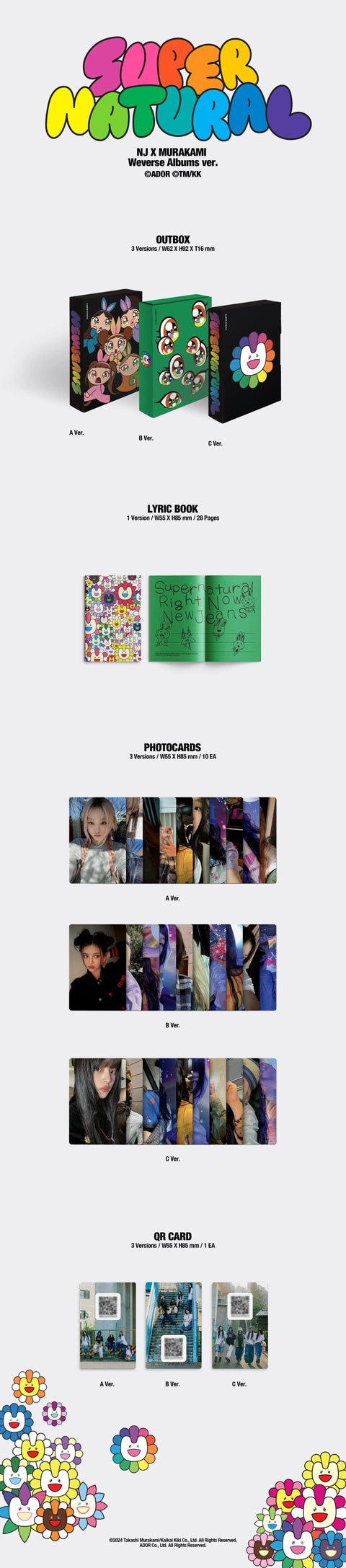 NewJeans - Supernatural (Weverse Albums ver.) NEW JEANS — detalle producto K-pop