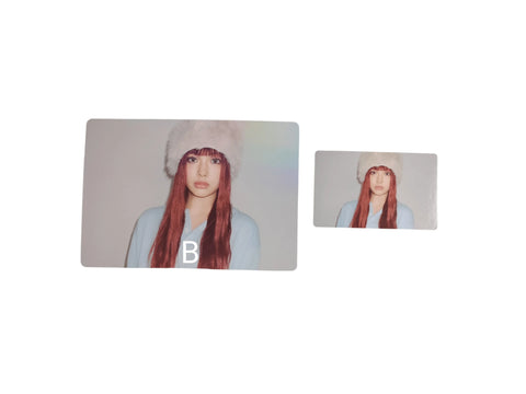 OFFICIAL PHOTOCARD NewJeans Double Single - How Sweet (WEVERSE SHOP) NEW JEANS — detalle producto K-pop