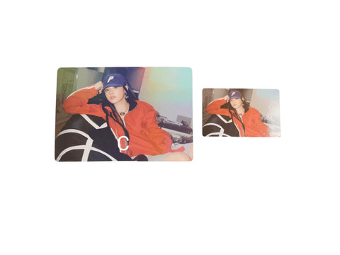 OFFICIAL PHOTOCARD NewJeans Double Single - How Sweet (WEVERSE SHOP) NEW JEANS — vista trasera / contenido