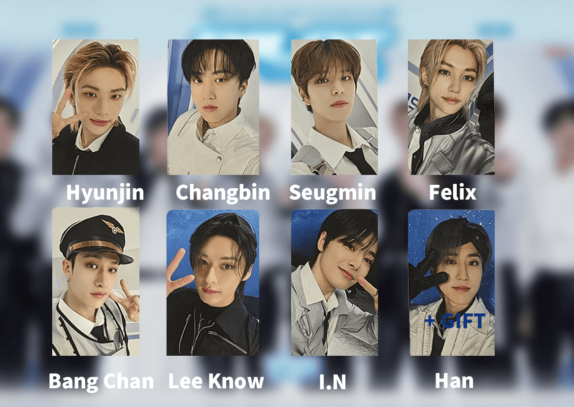 OFFICIAL PHOTOCARD STRAY KIDS 3RD Fan Meeting PILOT : FOR ( A VER.) – Pig  Rabbit Shop