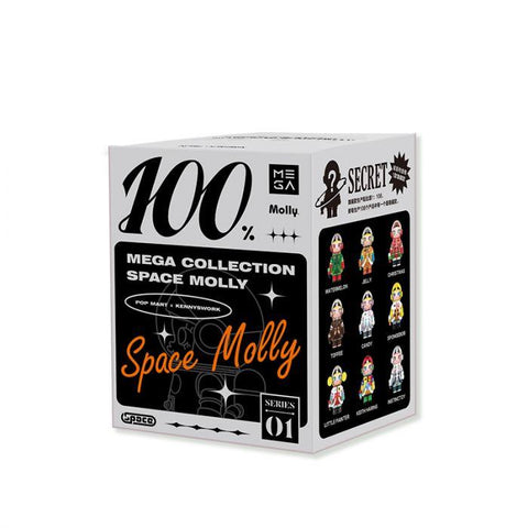 POP MART MEGA Collection 100% Space Molly Series 1 Blind Box - Pig Rabbit Shop Kpop store Spain