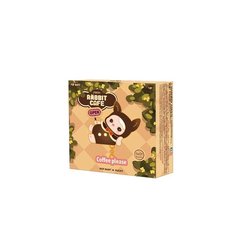 POP MART Pucky Rabbit Cafe Series - Badge Enamel Pin Blind Box - Pig Rabbit Shop Kpop store Spain