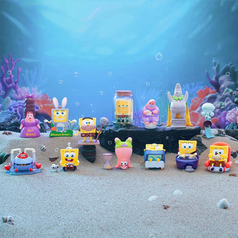 POP MART SpongeBob Life Transitions Series Blind Box - Pig Rabbit Shop Kpop store Spain