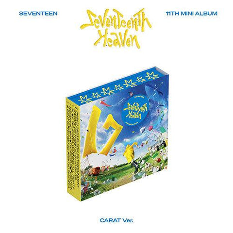 SEVENTEEN 11th Mini Album - SEVENTEENTH HEAVEN (Carat Ver.) - Pig Rabbit Shop Kpop store Spain
