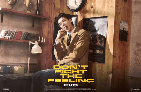 SPECIAL ALBUM [ DON'T FIGHT THE FEELING ] (EXPANSION - SEHUN VER.) POSTER - Pig Rabbit Shop Kpop store Spain