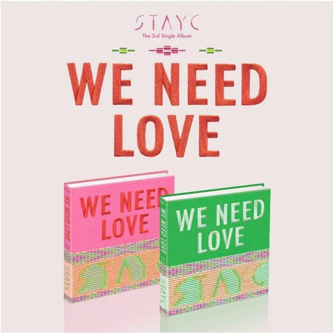 STAYC Single Album Vol. 3 - WE NEED LOVE - Pig Rabbit Shop Kpop store Spain
