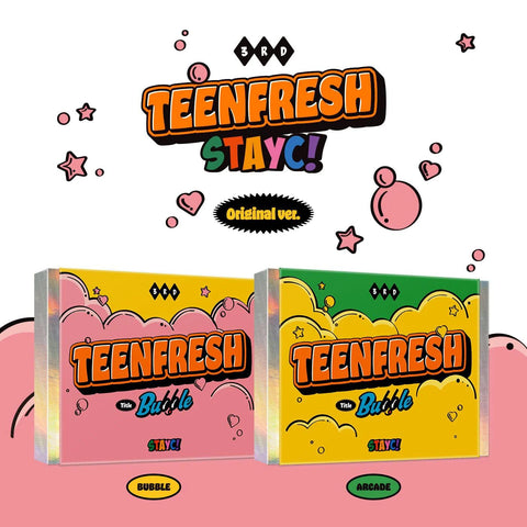 STAYC The 3rd Mini Album - TEENFRESH - Pig Rabbit Shop Kpop store Spain