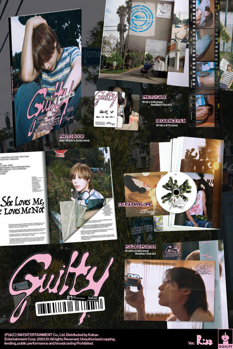 TAEMIN The 4th Mini Album - Guilty (Photo Book Ver.) - Pig Rabbit Shop Kpop store Spain
