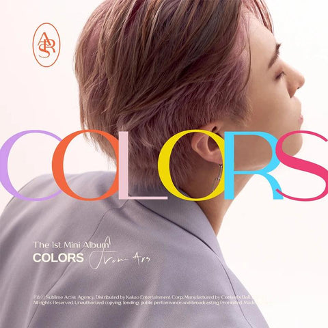 Youngjae mini album vol.1 - Colors from Ars - Pig Rabbit Shop Kpop store Spain