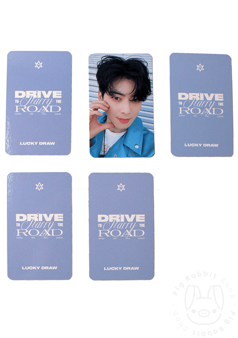 ASTRO Album Vol. 3 - Drive To The Starry Road [ Blue back ] Preoder photocard - Pig Rabbit Shop Kpop store Spain