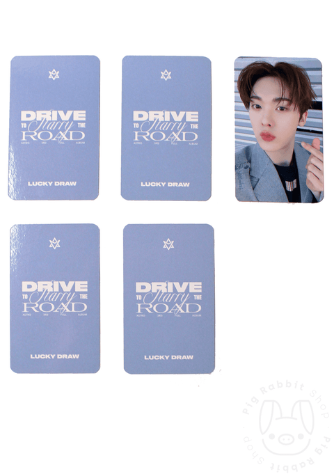 ASTRO Album Vol. 3 - Drive To The Starry Road [ Blue back ] Preoder photocard - Pig Rabbit Shop Kpop store Spain