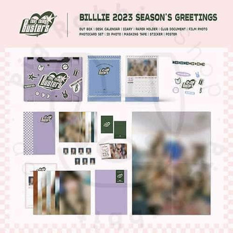 Billlie - 2023 Season's Greetings [The Thing Busters] - Pig Rabbit Shop Kpop store Spain