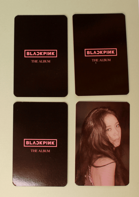BLACKPINK 1st FULL ALBUM - THE ALBUM Preorder Photorcard - Pig Rabbit Shop Kpop store Spain
