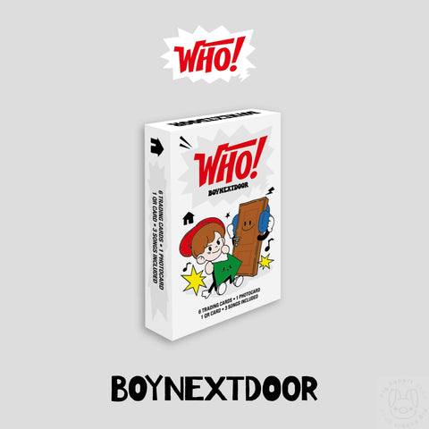 BOYNEXTDOOR 1st Single - WHO! (Weverse Albums ver.) - Pig Rabbit Shop Kpop store Spain