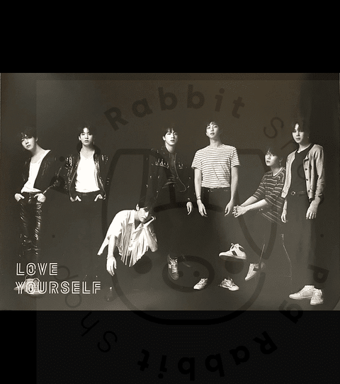 BTS Love yourself : tear [ o ] poster - Pig Rabbit Shop Kpop store Spain