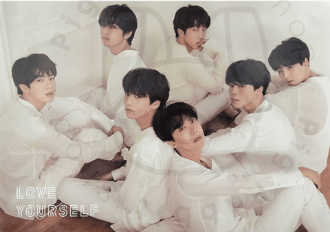 BTS Love yourself : tear [ u ] poster - Pig Rabbit Shop Kpop store Spain
