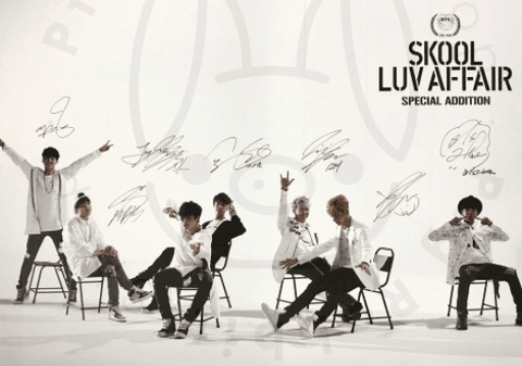 BTS Skool luv affair special edition poster - Pig Rabbit Shop Kpop store Spain
