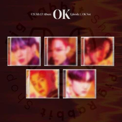 CIX EP Album Vol. 5 - 'OK' Episode 1 : OK Not (Jewel Case Ver.) - Pig Rabbit Shop Kpop store Spain