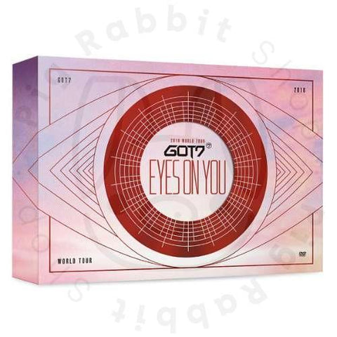 GOT7 - 2018 WORLD TOUR 'EYES ON YOU' DVD - Pig Rabbit Shop Kpop store Spain