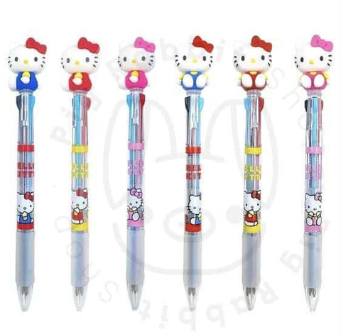 Hello Kitty Figure 3-Color Ballpoint Pen 7.0 - Pig Rabbit Shop Kpop store Spain