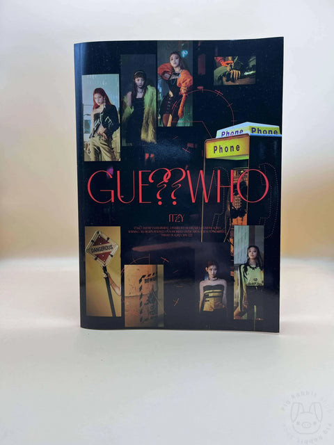 Álbum ITZY Guess Who versión Day&Night K-Pop edición física con portada de las miembros