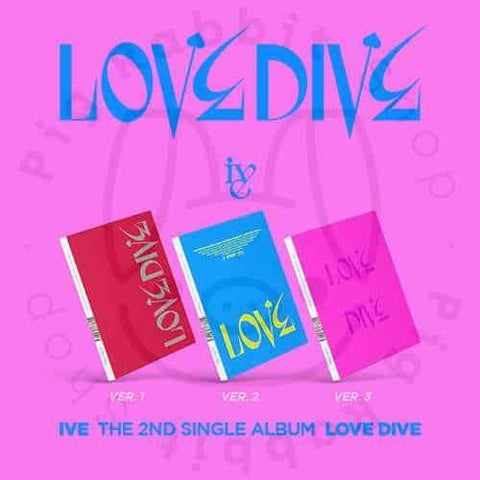 IVE The 2nd Single Album - LOVE DIVE - Pig Rabbit Shop Kpop store Spain