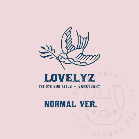 Lovelyz Mini Album Vol. 5 - SANCTUARY (Normal) - Pig Rabbit Shop Kpop store Spain