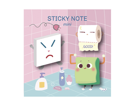 MINI STICKY NOTE DON'T TOUCH ME - Pig Rabbit Shop Kpop store Spain