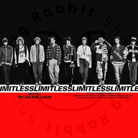 NCT 127 Mini Album Vol.2 - NCT#127 LIMITLESS (ALEATORIA) - Pig Rabbit Shop Kpop store Spain