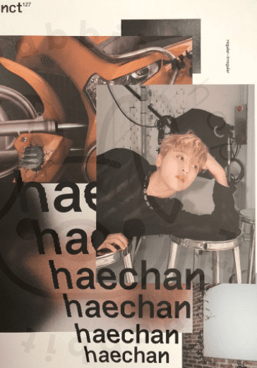 Nct 127 - Regular - irregular [ Haechan ] poster - Pig Rabbit Shop Kpop store Spain
