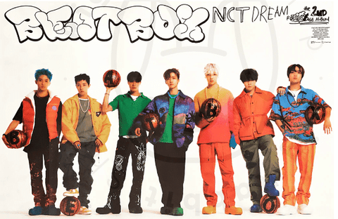 NCT DREAM Album Vol. 2 (Repackage) - Beatbox [ new school ] poster - Pig Rabbit Shop Kpop store Spain