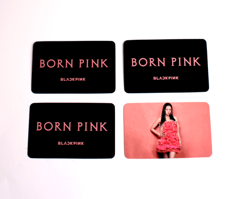 OFFICIAL PHOTOCARD BLACKPINK 2nd ALBUM – BORN PINK [POB MUSIC KOREA] - Pig Rabbit Shop Kpop store Spain