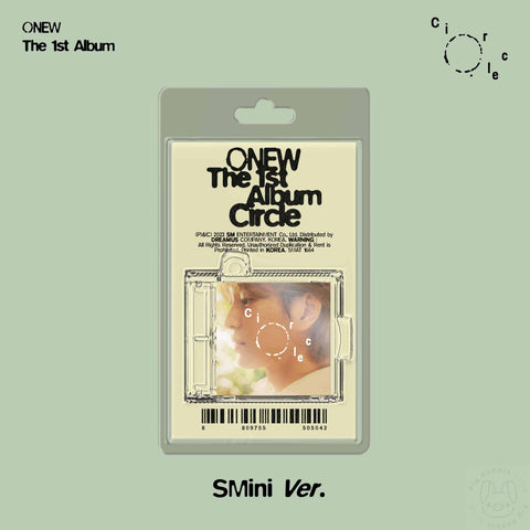 ONEW 1st Album - Circle (SMini Ver.) (Smart Album) - Pig Rabbit Shop Kpop store Spain