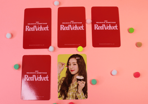 Red Velvet – 2023 Season’s Greetings Preorder photocard - Pig Rabbit Shop Kpop store Spain