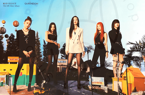 Red Velvet Mini Album Vol. 6 - Queendom [ Queens A ] poster - Pig Rabbit Shop Kpop store Spain