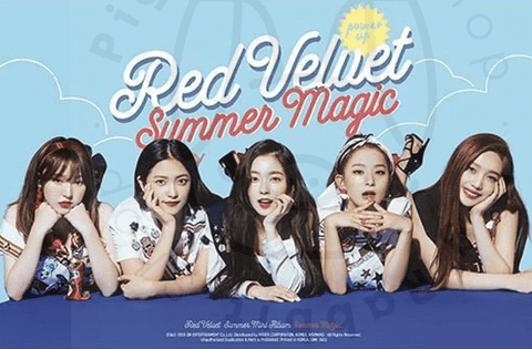 RED VELVET - Summer magic [ a ] poster - Pig Rabbit Shop Kpop store Spain