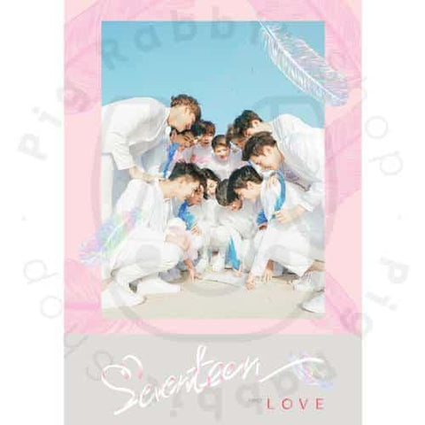 Seventeen Album Vol.1 - FIRST LOVE&LETTER (LOVE Ver.) - Pig Rabbit Shop Kpop store Spain