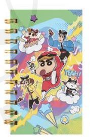 Shin-chan - Crayon Shinchan Basic Pocket Notebook Verde - Pig Rabbit Shop Kpop store Spain